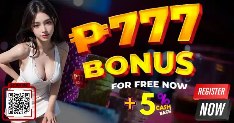 FREE P777 BONUS + 5% CASHBACK