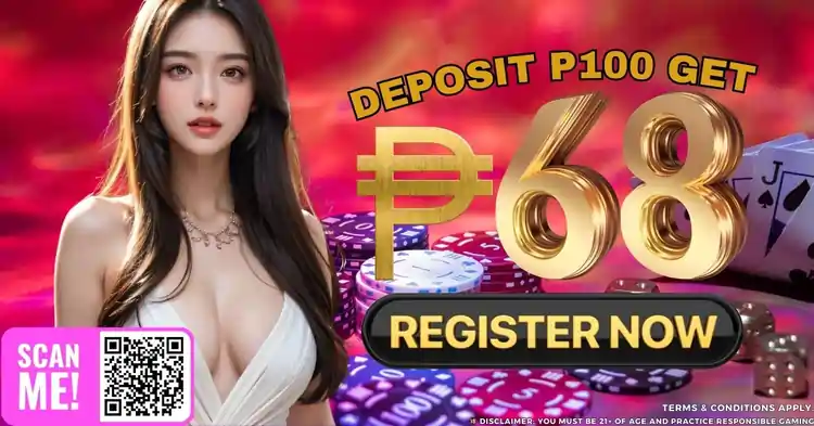 ACEJILI First Deposit P100 Earn P68 instant Bonus