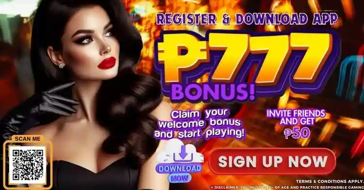 Register and Download app Get up to P777 Free Bonus - Claim now