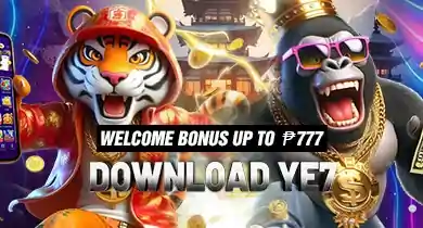 Welcome Bonus up to P777 - download YE7