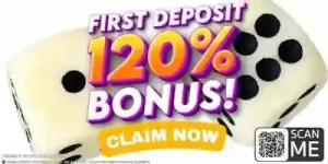 FIRST DEPOSIT GET 120% BONUS - CLAIM NOW