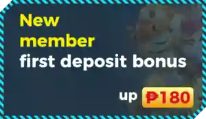 FIRST DEPOSIT BONUS P180